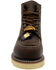 Image #3 - AdTec Men's 6" Rancho Moc Work Boots - Soft Toe, Dark Brown, hi-res