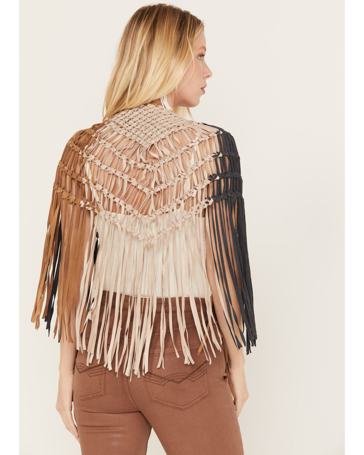 Image #4 - Idyllwind Women's Crazy Horse Shawl, Brown, hi-res