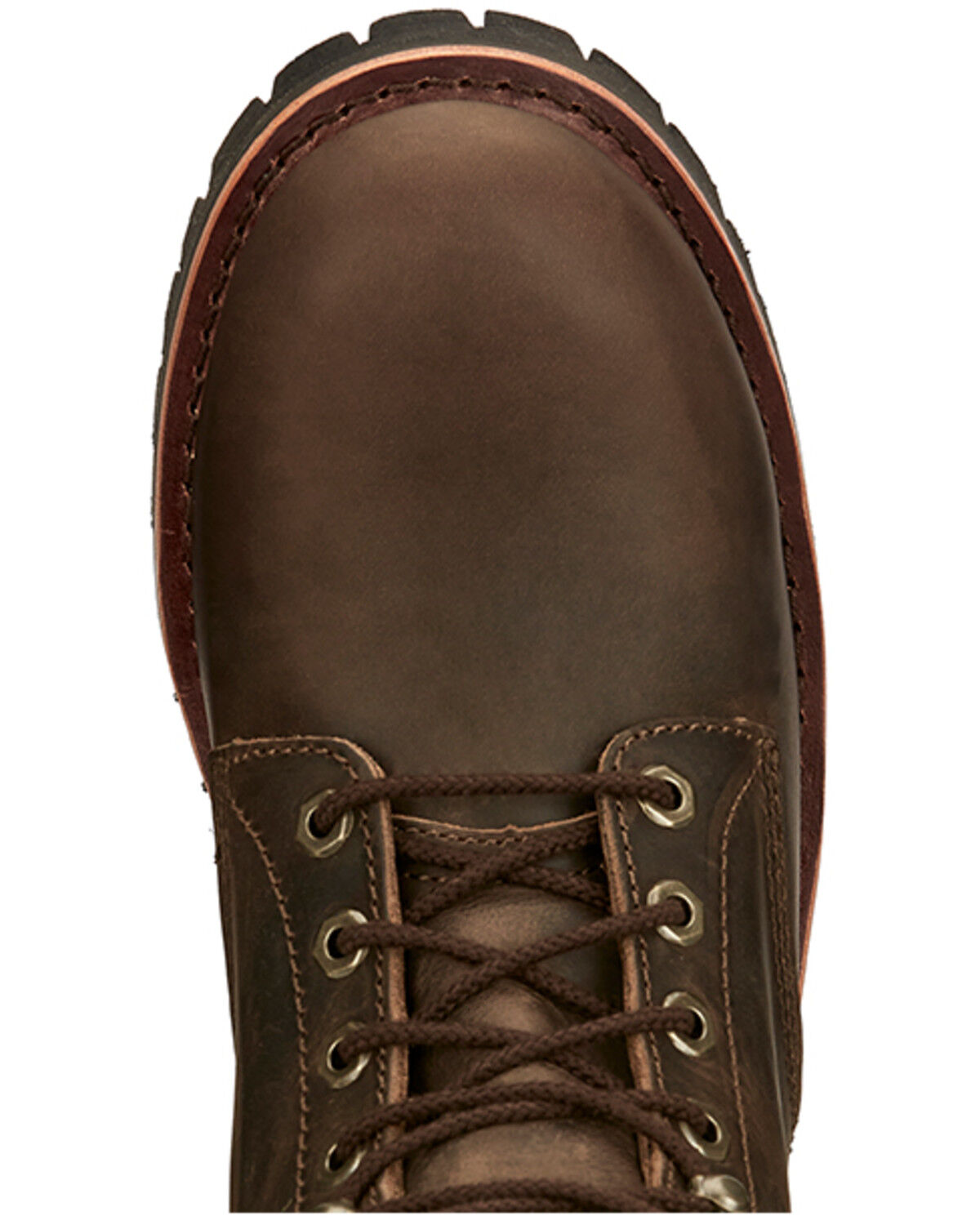 Image #6 - Chippewa Men's Classic 2.0 Wood 8" Logger Work Boots - Round Toe, , hi-res