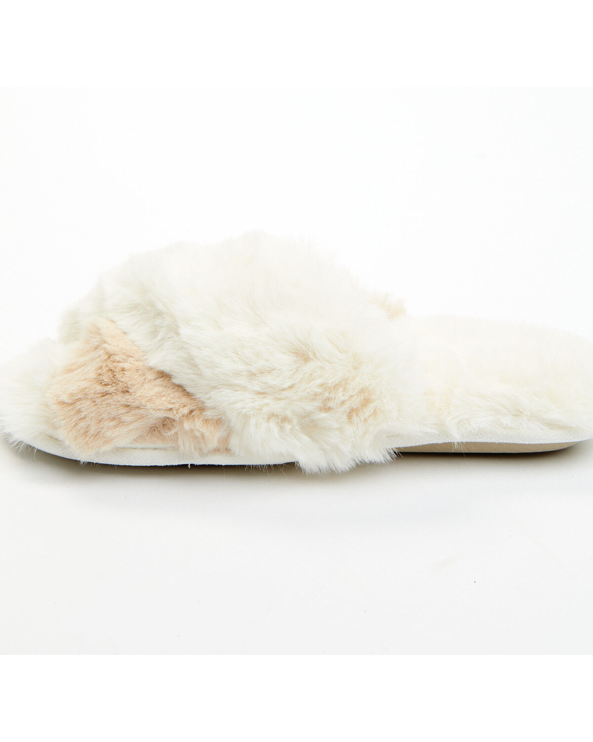 Image #3 - Idyllwind Women's Aspen Faux Fur Slippers, Cream, hi-res