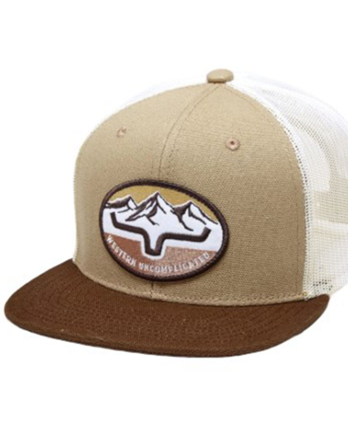 Image #1 - Kimes Ranch Men's Plano Ball Cap, Brown, hi-res