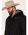 Image #2 - Ariat Men's Crius Insulated Hooded Jacket, Black, hi-res
