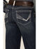 Ariat Girls' R.E.A.L. Cristina Bootcut Jeans, Blue, hi-res