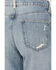 Image #4 - Ariat Women's Dominca Medium Wash Rodeo Quincy High Rise Tomboy Relaxed Straight Jeans, Medium Wash, hi-res