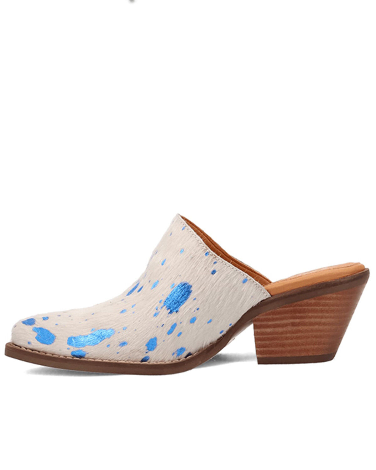 Image #3 - Dingo Women's Cash Cow Mules, Blue, hi-res