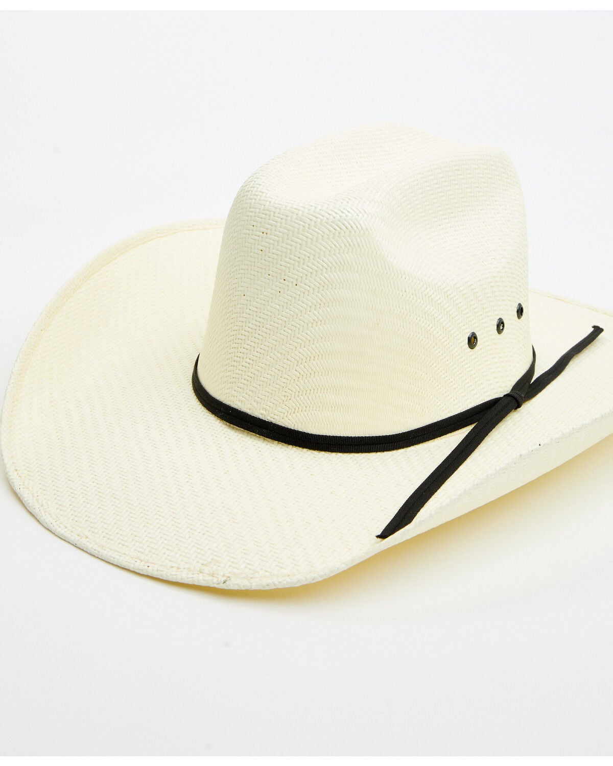 Cody James Kids' Straw Cowboy Hat, Ivory, hi-res