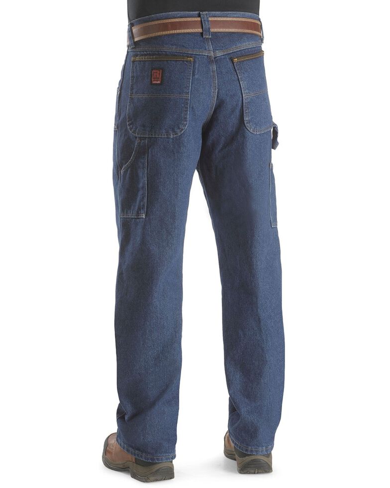Wrangler Jeans - Riggs Relaxed Fit Utility Jeans, Antique Indigo, hi-res