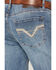 Image #4 - Rock & Roll Denim Men's Double Barrel Medium Wash Relaxed Bootcut Stretch Denim Jeans, Medium Wash, hi-res