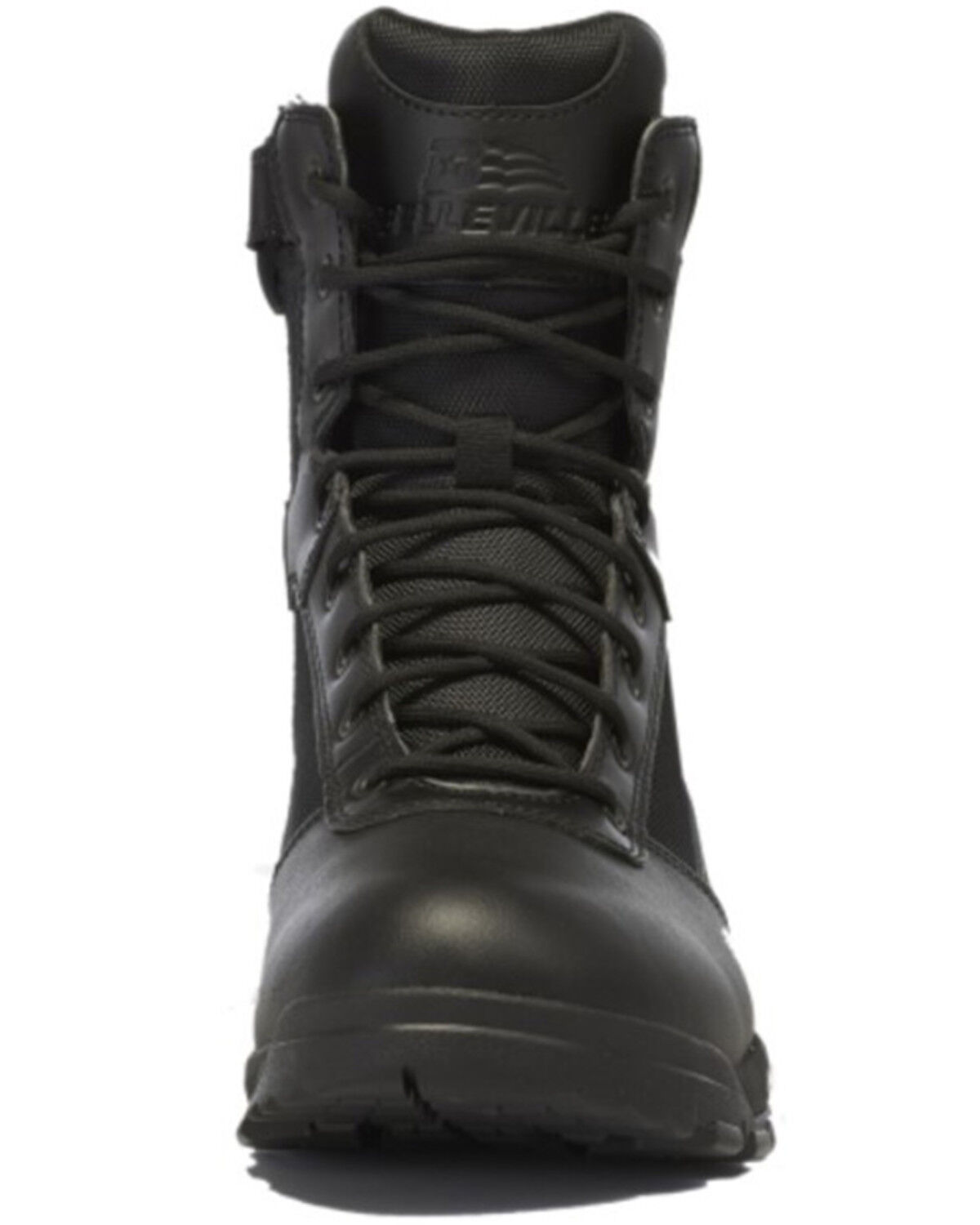 Image #4 - Belleville Men's 8" Spear Point Waterproof Side-Sip Tactical Boots - Composite Toe, Black, hi-res