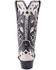 Image #5 - Double D by Old Gringo Women's Dead or Alive Western Boots - Snip Toe , Black, hi-res