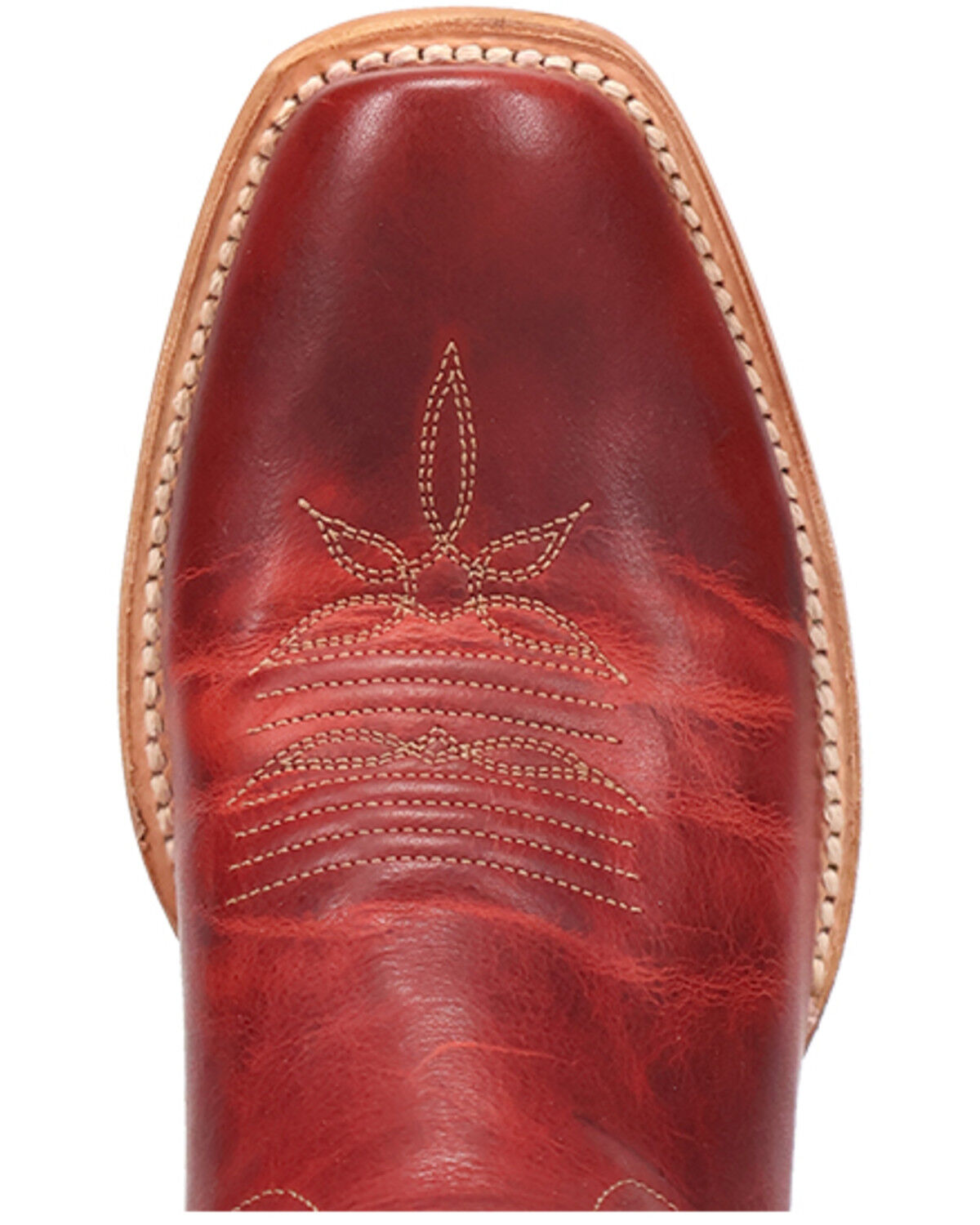 Image #6 - Dan Post Women's Adeline Tall Western Boots - Square Toe, Red, hi-res
