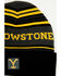 Image #2 - Paramount Network's Yellowstone Striped Print Dutton Ranch Patch Work Beanie, Black, hi-res