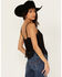 Image #4 - Idyllwind Women's Clemmons Fringe Tank, Black, hi-res