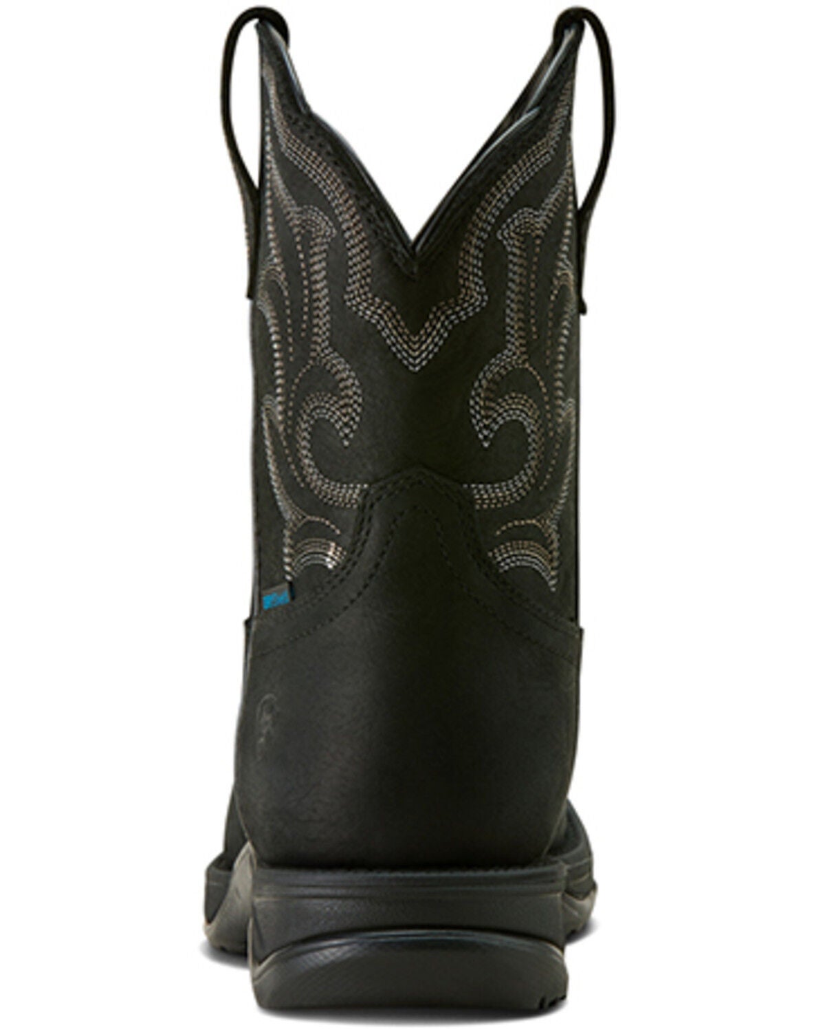 Image #3 - Ariat Women's Anthem Shortie II Waterproof Performance Western Boots - Broad Square Toe, Black, hi-res