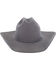 Image #2 - Resistol Tarrant 20X Felt Cowboy Hat , Charcoal, hi-res