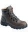 Image #1 - Avenger Men's 8225 Builder 6" Waterproof Lace-Up Work Boots - Steel Toe, Brown, hi-res