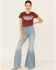 Image #2 - Bandit Brand Women's Rust Mountain Mama Graphic Tee , Rust Copper, hi-res