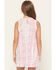 Image #4 - Wrangler Girls' Southwestern Print Sleeveless Dress, Pink, hi-res