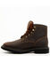 Image #3 - Hawx Men's Oily Crazy Horse 6" Lace-Up Soft Work Boots - Round Toe, Brown, hi-res