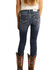 Rock & Roll Denim Girls' Medium Extra Stretch Skinny Jeans , Blue, hi-res