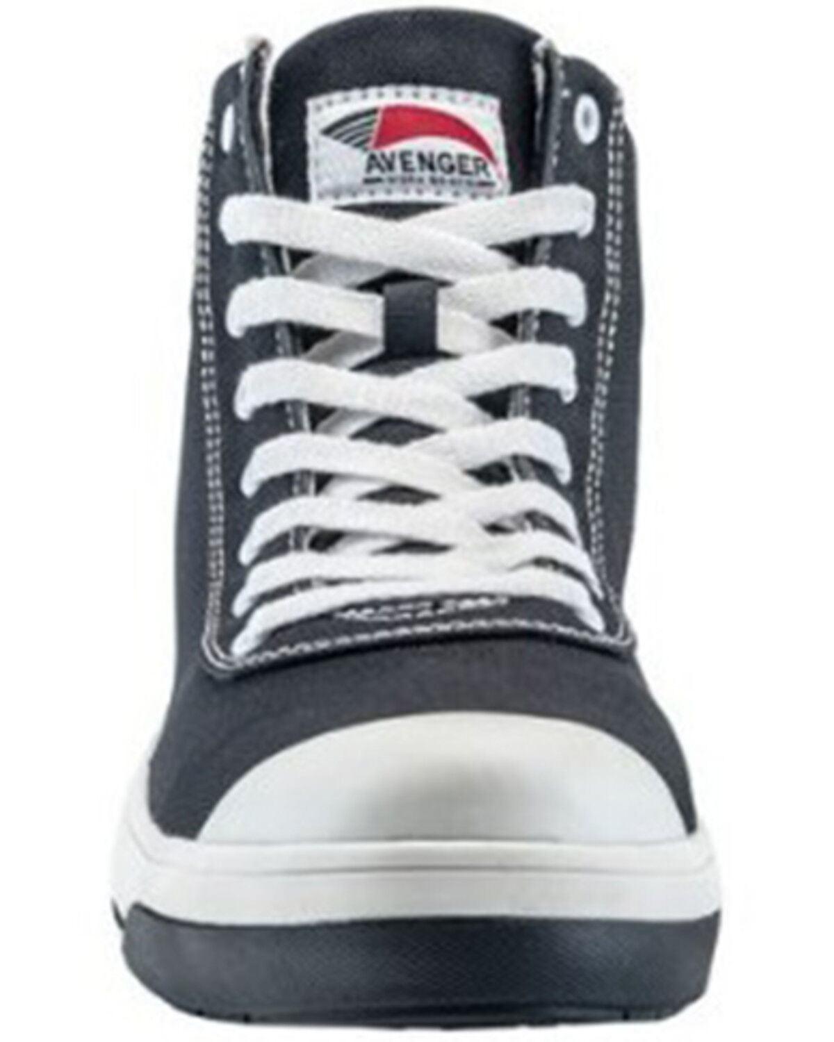Image #4 - Avenger Men's Blade 8-Eye Lace-Up Work Boots - Composite Toe, Black, hi-res