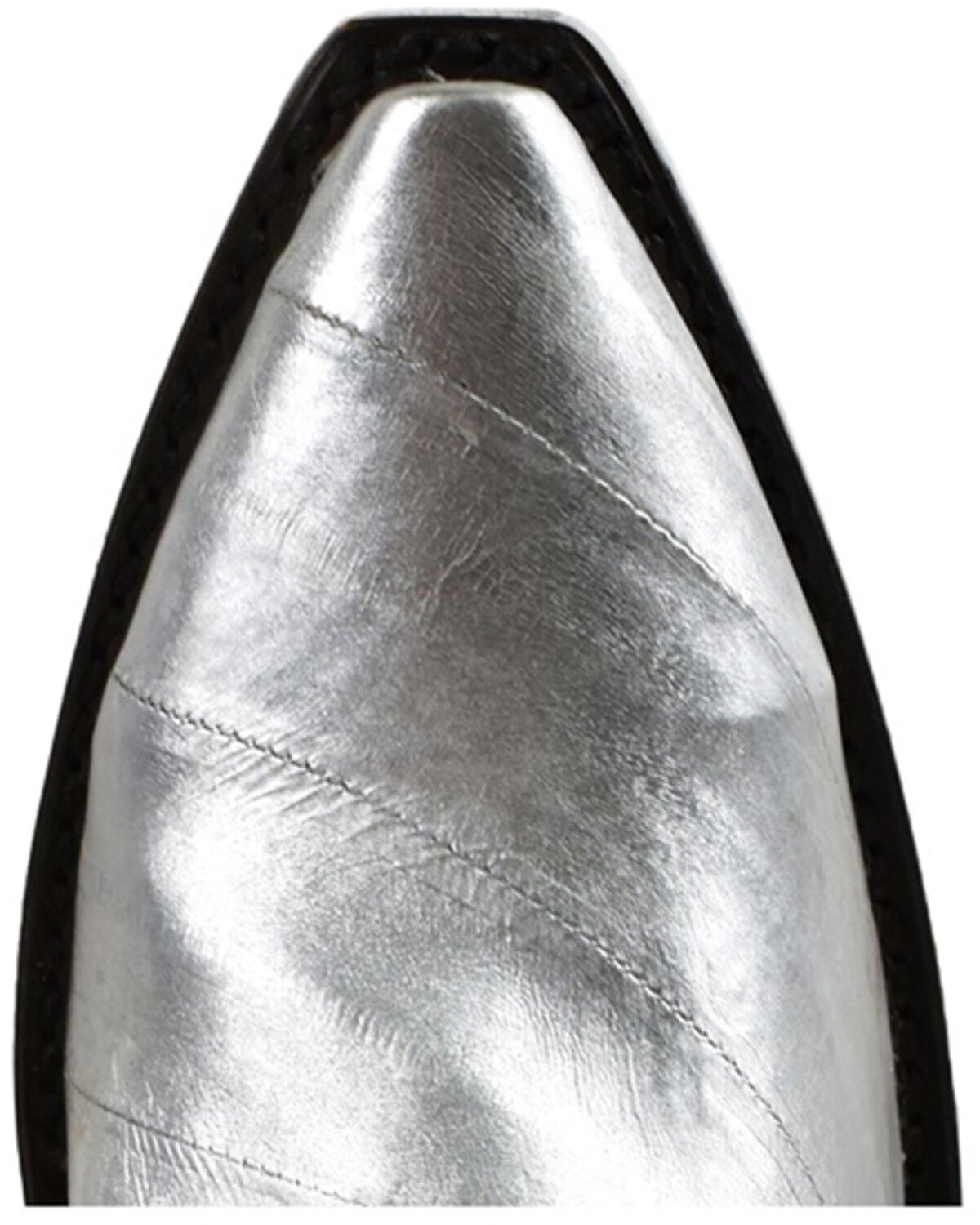 Image #6 - Dan Post Women's Eel Exotic Western Boot - Snip Toe, Silver, hi-res