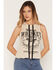 Image #1 - Blended Women's Whiskey Chain Front Tank, Tan, hi-res
