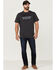 Image #2 - Brothers and Sons Men's Badlands Ram Graphic T-Shirt, Charcoal, hi-res