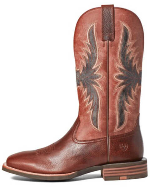 Image #2 - Ariat Men's Crosswire Hickory Western Performance Boots - Square Toe, Brown, hi-res