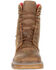 Rocky Men's Iron Skull Waterproof Lacer Work Boots - Soft Toe, Brown, hi-res