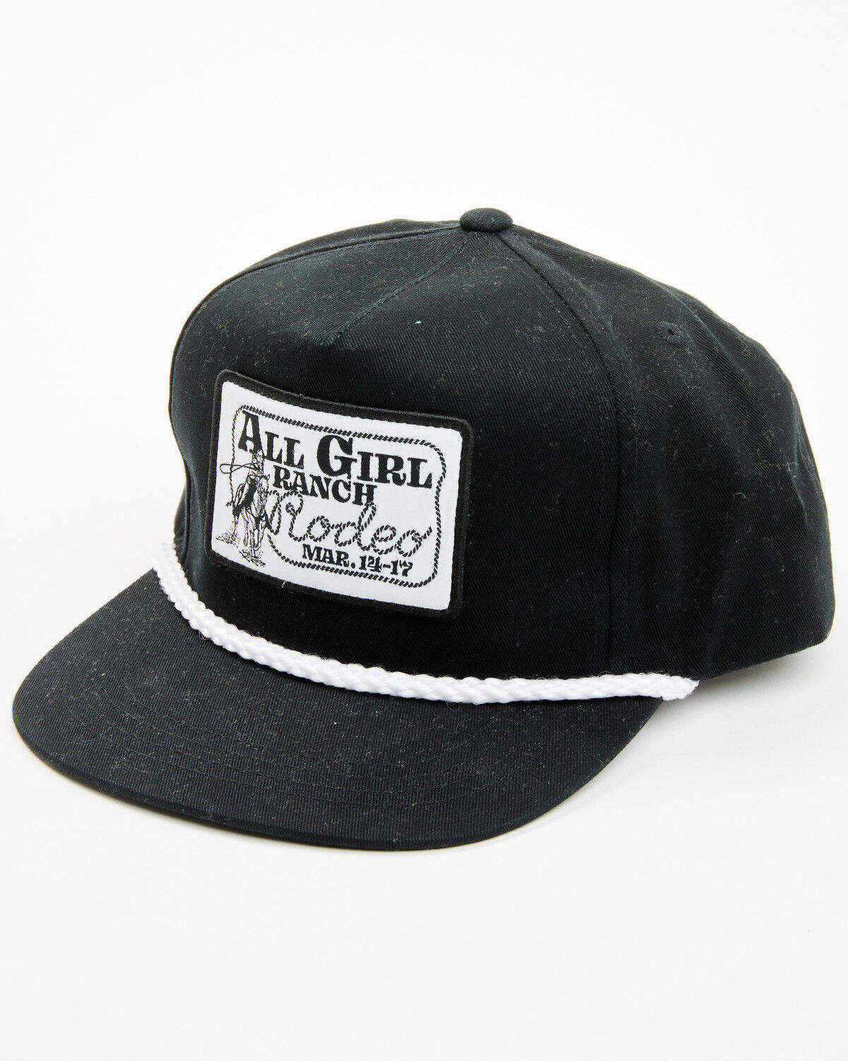 Image #1 - Cruel Girl Women's Rodeo Ball Cap, Black, hi-res