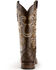Image #10 - Ferrini Men's Ostrich Patchwork Exotic Western Boots - Broad Square Toe , Chocolate, hi-res