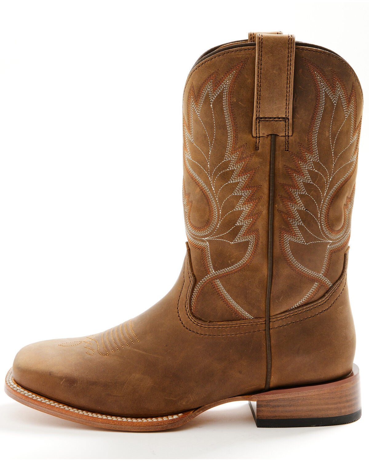 Image #3 - Cody James Cush Core&reg; Men's Tracker Western Boots - Broad Square Toe, Brown, hi-res