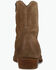 Image #5 - Frye Men's Austin Inside Zip Casual Boots - Round Toe, Mushroom, hi-res