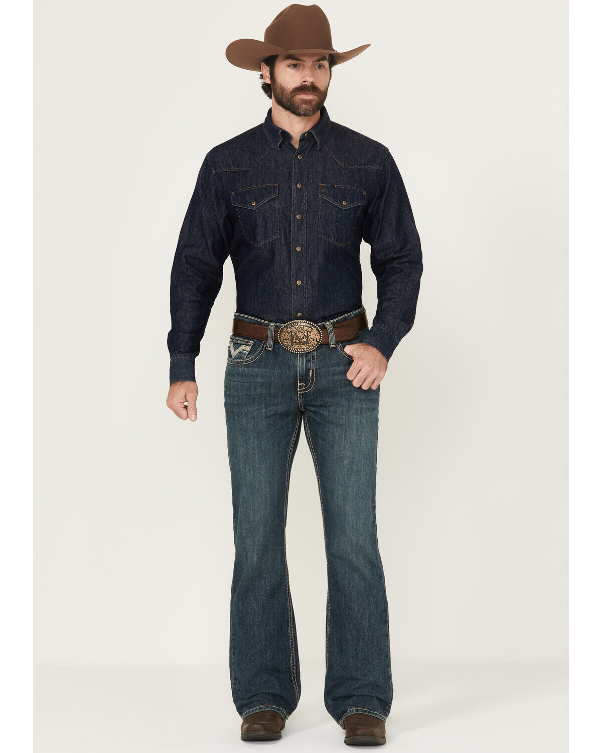 グランド牧場 セレクトセール Pistol Men's Denim Roll & Rock Medium Rigid Bootcut Wash その他