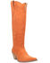 Image #1 - Dingo Women's Thunder Road Western Boots - Snip Toe, Orange, hi-res