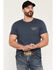 Image #2 - Pendleton Men's Logo Short Sleeve Graphic T-Shirt, Blue, hi-res