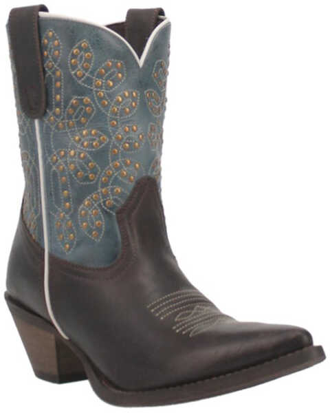 Image #1 - Laredo Women's Randee Western Boots - Snip Toe, Chocolate, hi-res