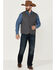 Image #3 - Blue Ranchwear Men's Solid Button-Down Duck Canvas Vest , Charcoal, hi-res