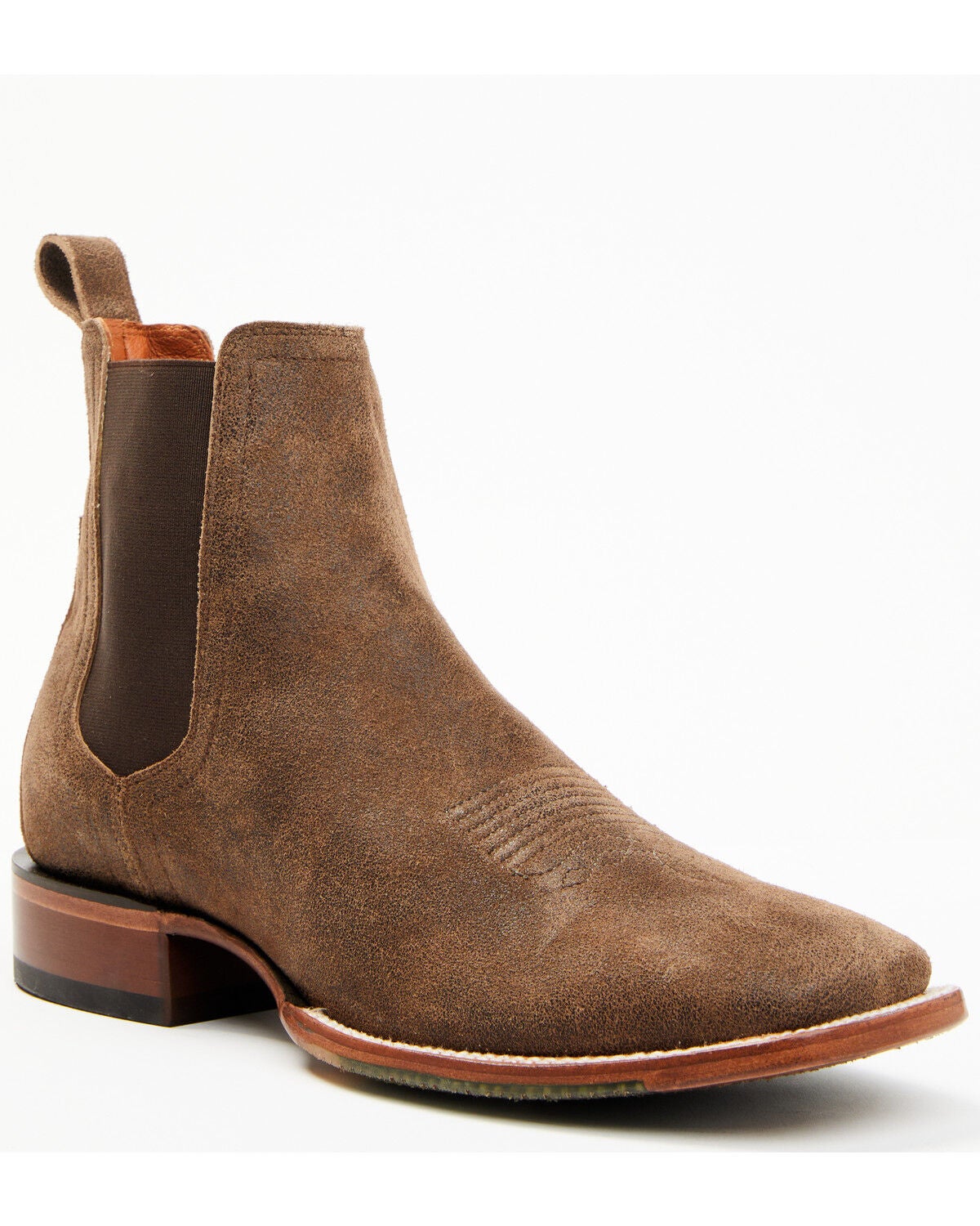 Cody James Men's Ruben Roughout Casual Boots - Broad Square Toe, Brown, hi-res
