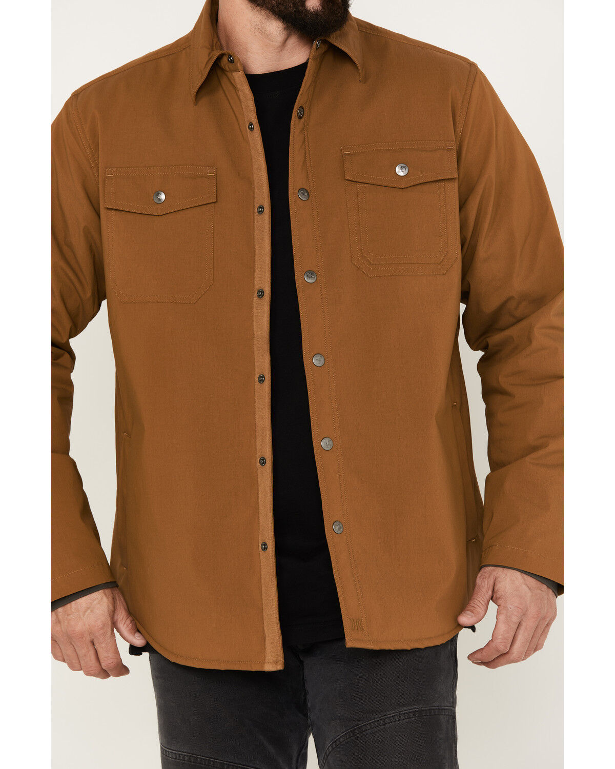 Image #3 - Dakota Grizzly Men's Carson Sherpa Lined Shacket, , hi-res