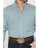Image #3 - Wrangler Men's Classics Geo Print Long Sleeve Button-Down Western Shirt - Tall, Turquoise, hi-res
