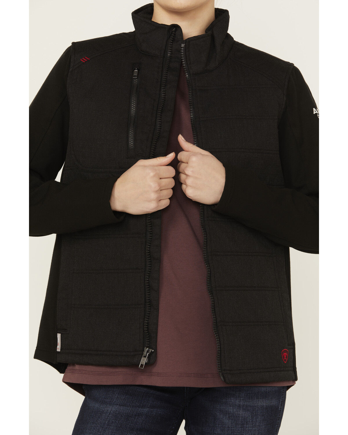 Image #3 - Ariat Women's FR Cloud 9 2.0 Insulated Jacket, Black, hi-res