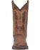Image #4 - Laredo Men's Bennett Western Boots - Square Toe, Tan, hi-res
