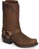Image #1 - Durango Men's Harness Boots - Square Toe, Distressed, hi-res