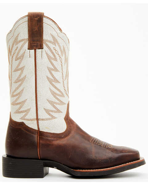 Image #2 - Shyanne Stryde® Women's Western Performance Boots - Broad Square Toe, Ivory, hi-res