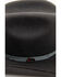 Image #2 - Justin Montana 3X Wool Felt Cowboy Hat, Dark Grey, hi-res