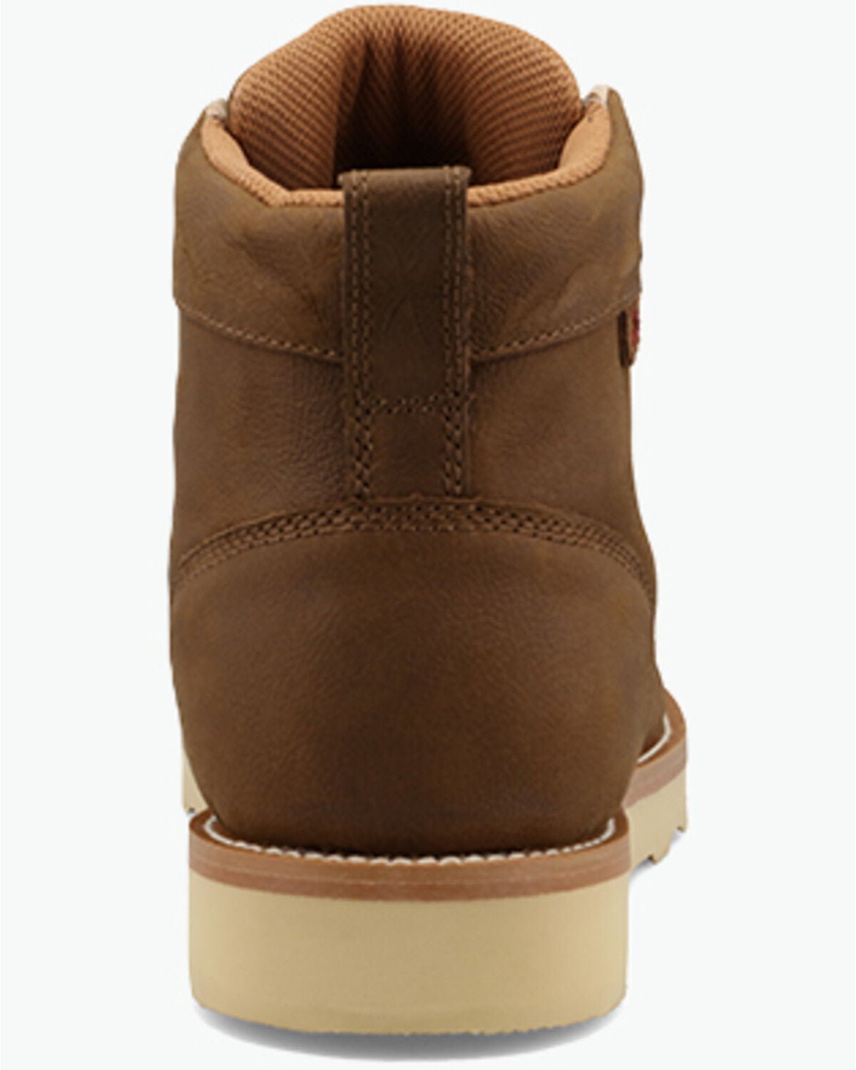 Image #5 - Twisted X Men's 6" Lace-Up Moc Work Boots - Composite Toe, Brown, hi-res