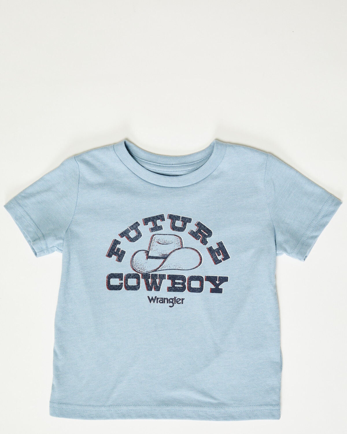 Image #1 - Wrangler Toddler Boys' Future Cowboy Short Sleeve Graphic T-Shirt, Blue, hi-res