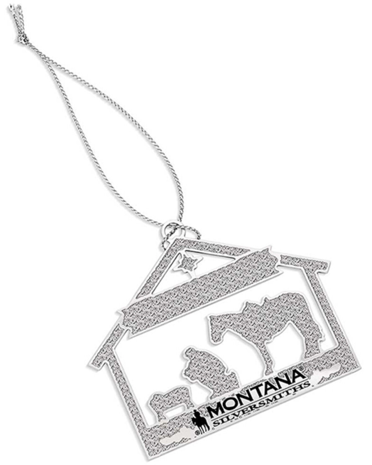 Image #2 - Montana Silversmiths Good Tidings Ornament, Silver, hi-res